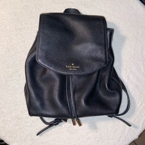 Kate Spade Small Breezy Backpack Black EUC